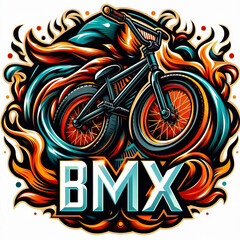 logo BMX club, vector, editing