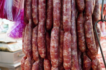 Pork sausage.
