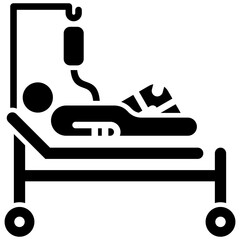 Hospital Bed Icon