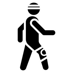Walking Man Icon
