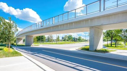 Cutting Edge Overpass Bridge Construction with Advanced Materials and Skilled Engineers