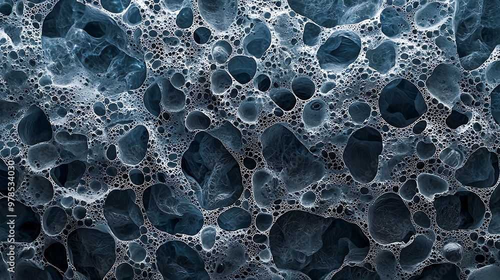 Aufkleber foam rubber texture pattern : generative ai