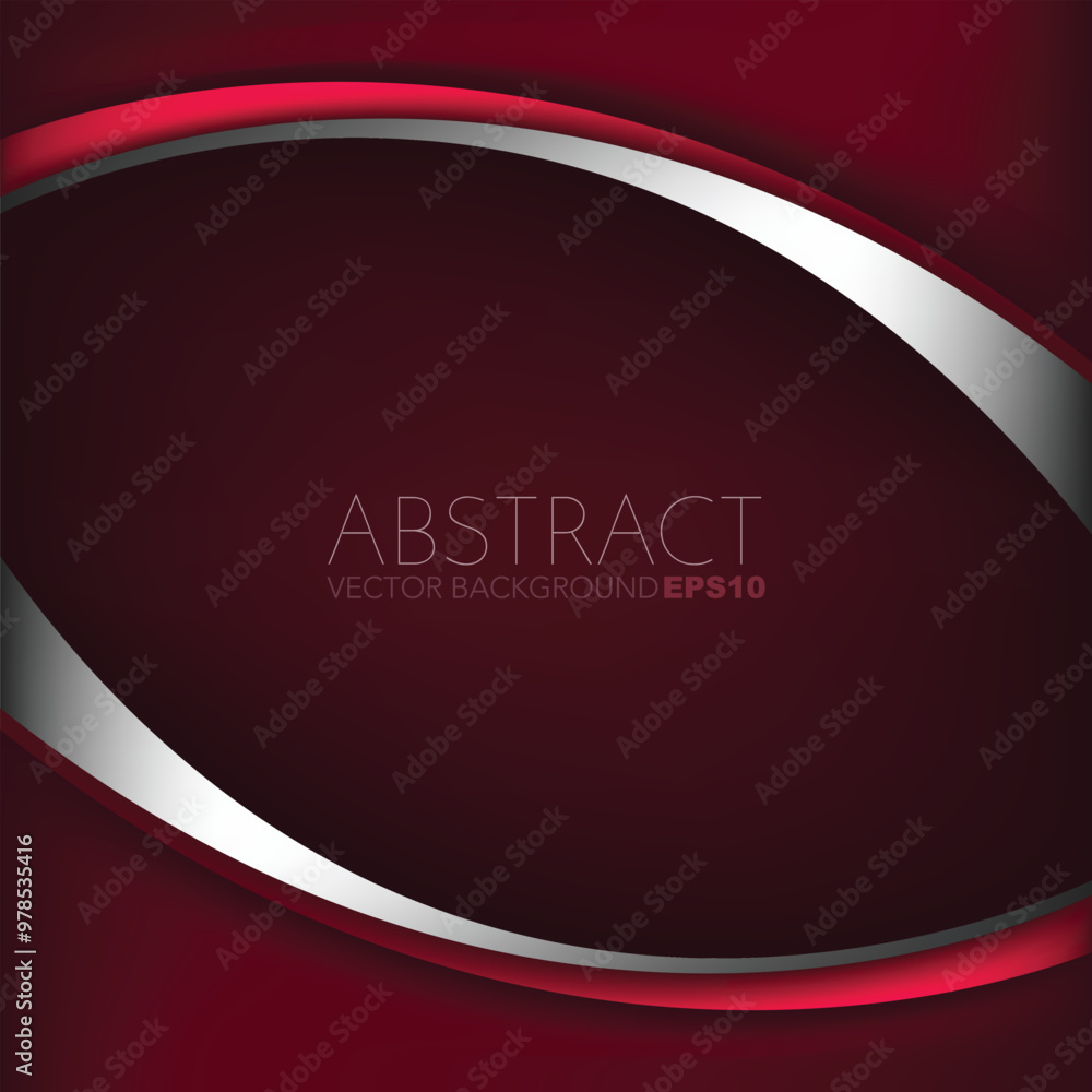 Poster graphic vector curve line overlap background for text and message design
