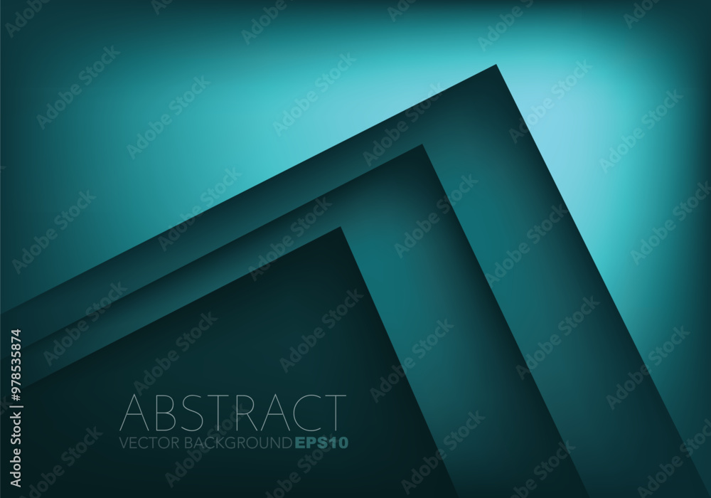 Poster graphic geometric triangle overlap vector layer background for text and message design