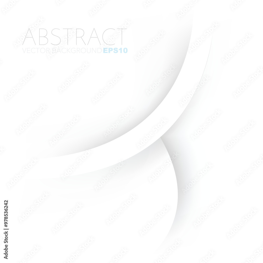 Poster graphic vector curve line overlap background for text and message design