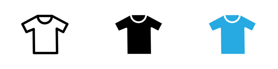 T shirt Icon thin line illustration