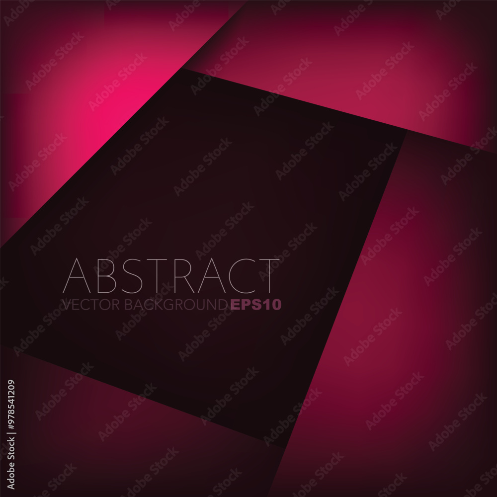 Poster graphic geometric triangle overlap vector layer background for text and message design
