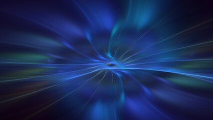 3D manual rendering abstract colorful fractal light background. Its not AI Generatd illustration.