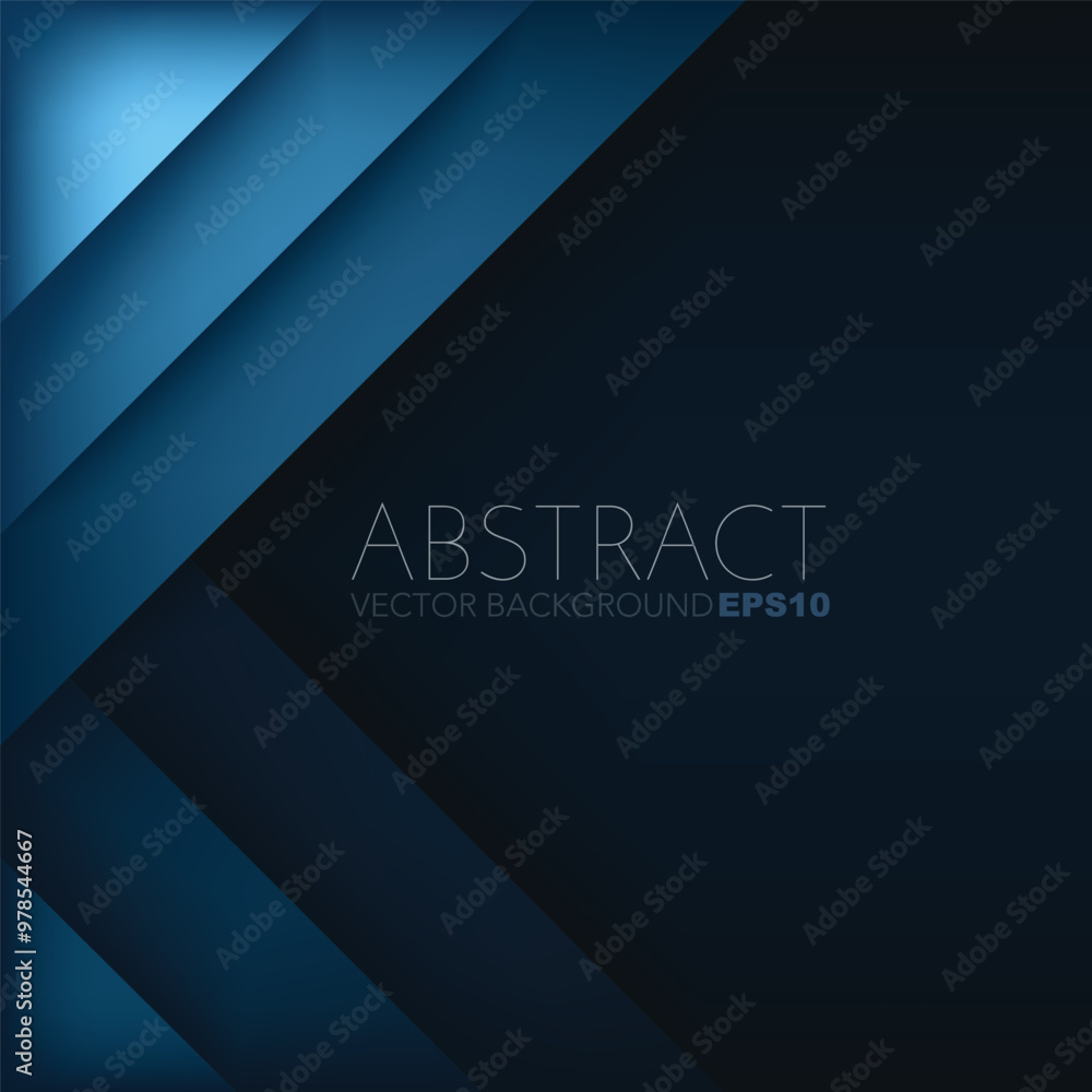 Poster graphic geometric triangle overlap vector layer background for text and message design