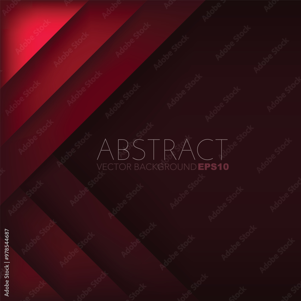 Poster graphic geometric triangle overlap vector layer background for text and message design