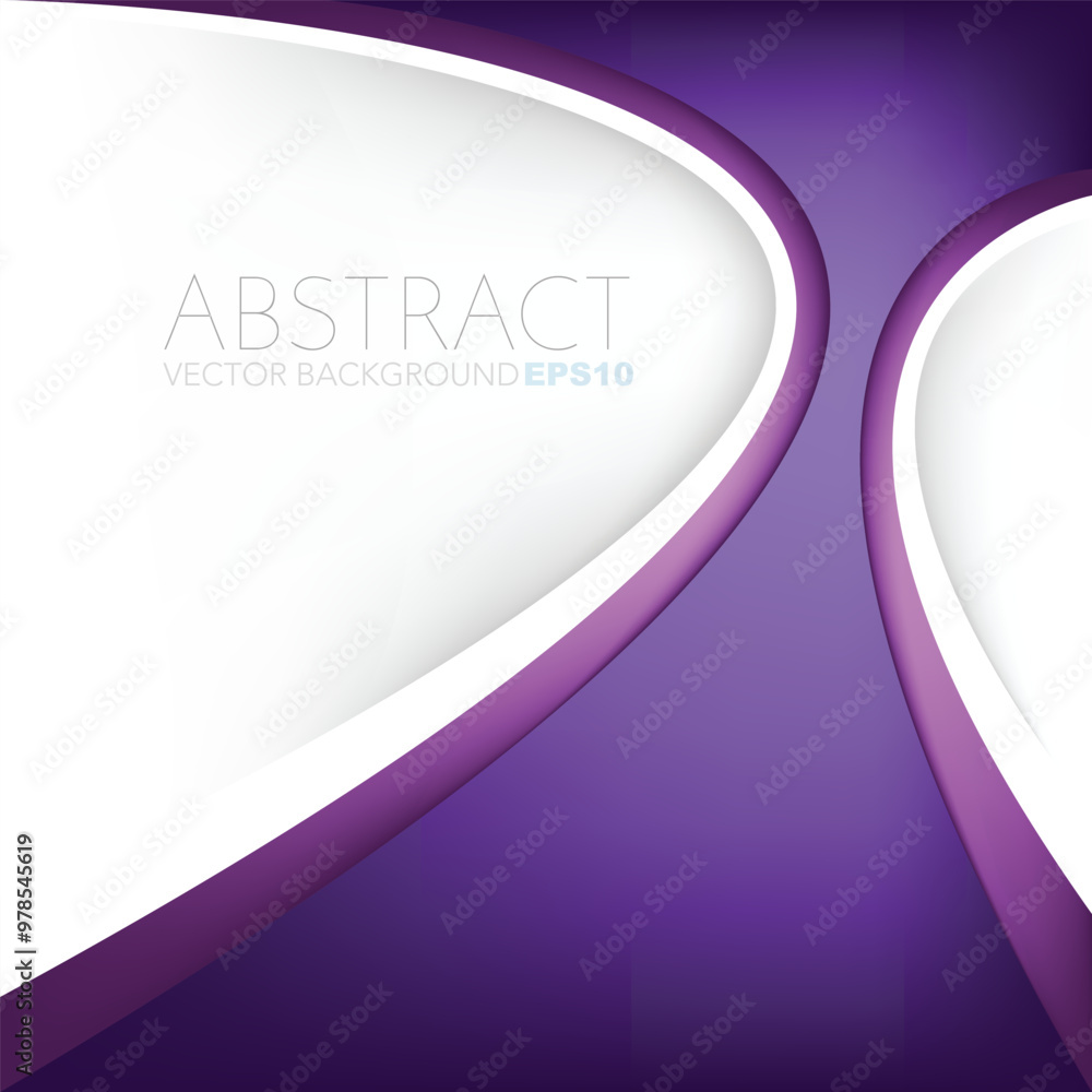Poster graphic vector curve line overlap background for text and message design