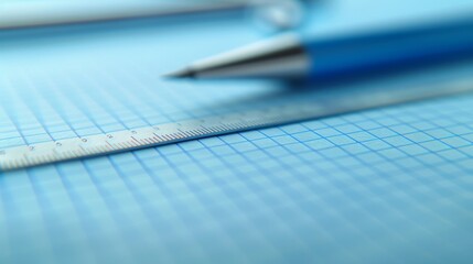 Blank graph paper background featuring fine grid lines for mathematical and engineering aesthetics