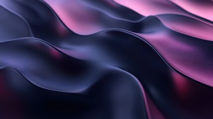 Fototapeta premium Wallpaper Vibrant Fluid textures on Obsidian contrast background