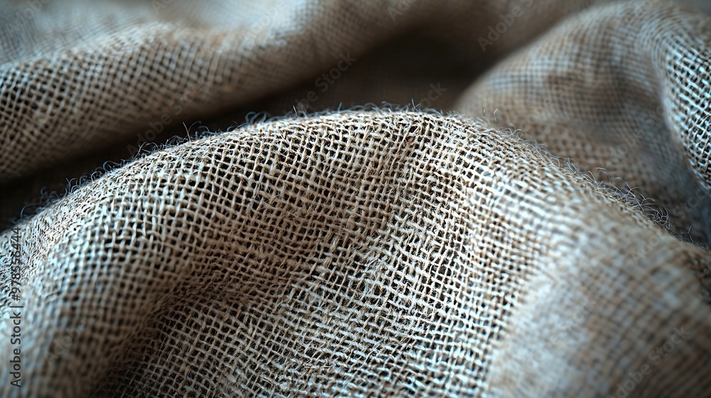Poster rustic fabric texture background : generative ai