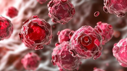 Microscope analyzing cancer cells  a symbol of accurate diagnostics and advanced treatment options