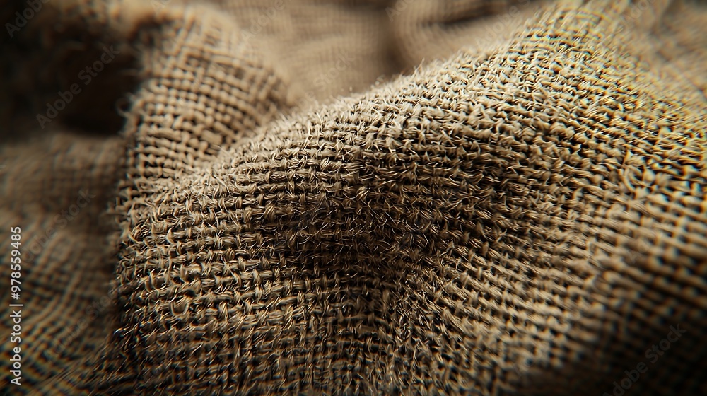 Poster Hessian Texture : Generative AI