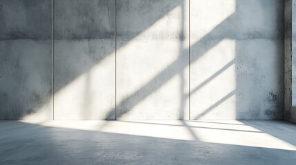 Obraz premium Light Concrete Wall Background : Generative AI