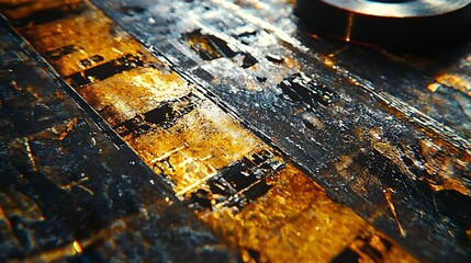 Obraz premium Old Film Texture : Generative AI