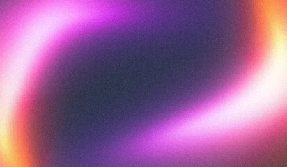 Grainy gradient background purple orange retro neon glowing noise texture summer banner poster backdrop design