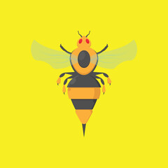 Insect vector illustration, great for logos or stickers.