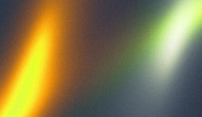 Grainy gradient background orange green cyan blue gray retro neon glowing noise texture summer banner poster backdrop design