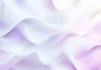 Obraz premium Futuristic Geometric Abstract Design with Transparent Cubes and Light Effects in Soft Blue and Pink