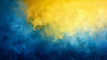 Obraz premium Gradient Blue to Yellow abstract background