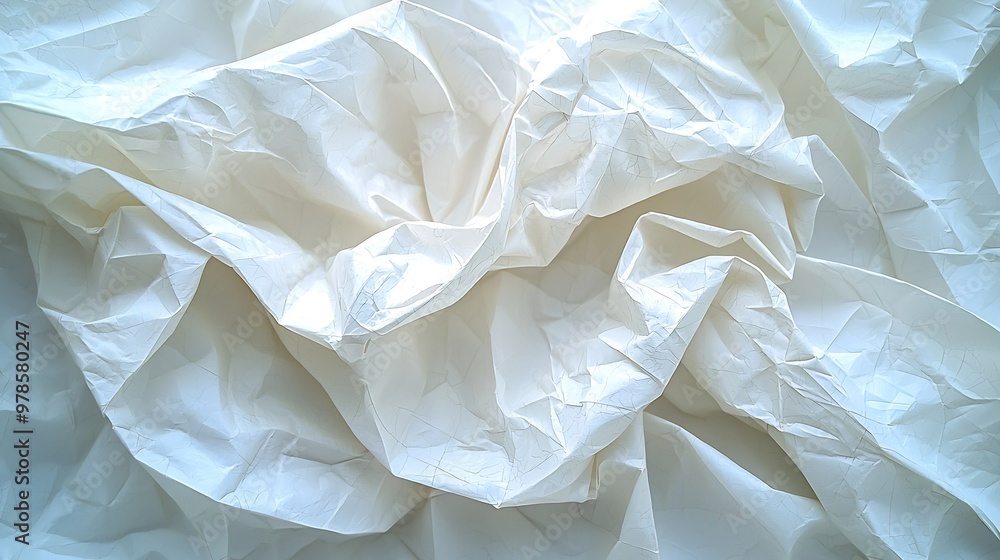 Poster folded paper texture : generative ai
