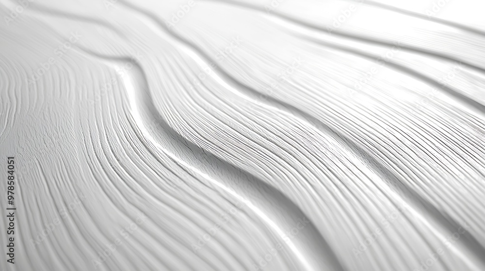 Aufkleber white wooden tabletop texture pattern background : generative ai