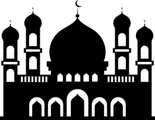 Islamic Mosque Silhouette