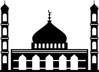 Islamic Mosque Silhouette