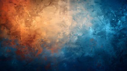 Obraz premium Gradient Azure to Sienna abstract background