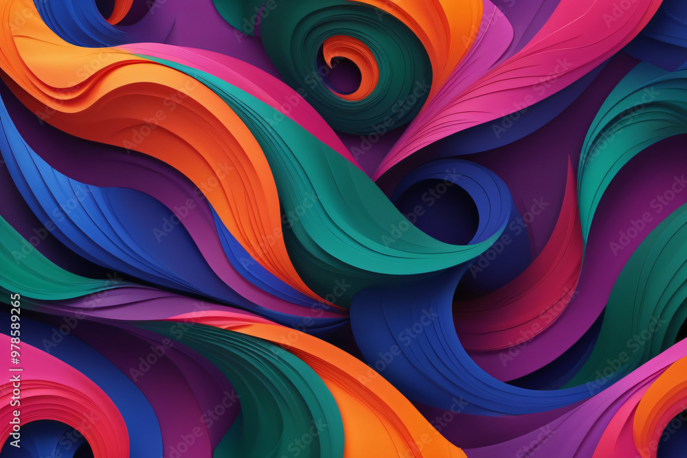 Poster abstract colorful background