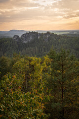 Saxon Switzerland National Park, or Nationalpark Sächsische Schweiz