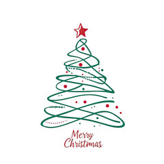 Christmas Tree And Decoration isolated on Transparency Background, Generative AI