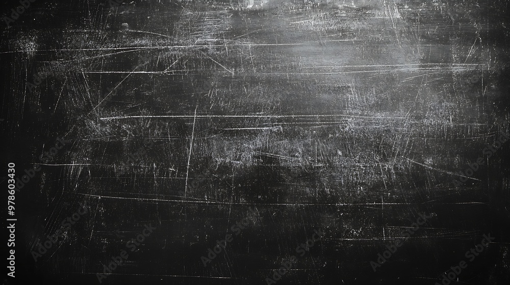 Poster Scratchy Chalkboard Texture : Generative AI