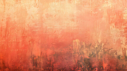 Gradient Apricot to Blush abstract background