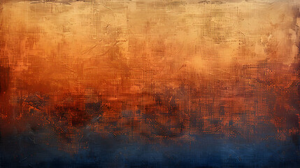 Gradient Cinnamon to Denim abstract background