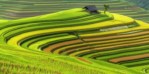 Extensively Cultivated Rice Varieties in Agricultural Lands to Enhance the Food Sector