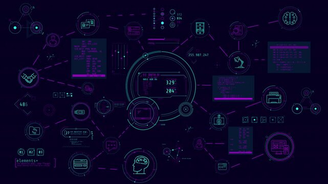 Animation of infographic schema about integrating AI into daily workflows.