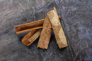 Natural wild organic cinnamon aroma