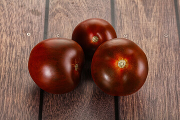 Organic natural juicy Kumato tomato