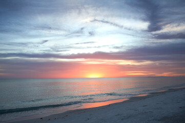 Beautiful sunset Anna Maria Island Florida
