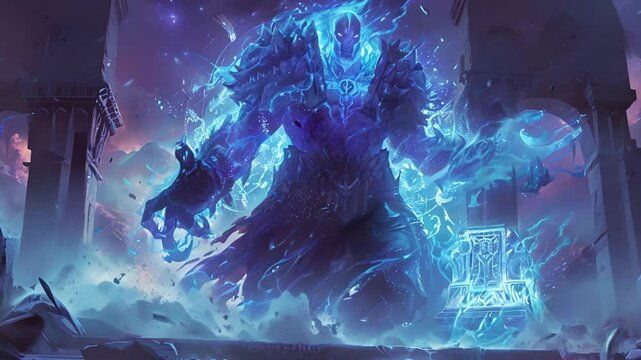 Spectral Giant in a Mystical Realm