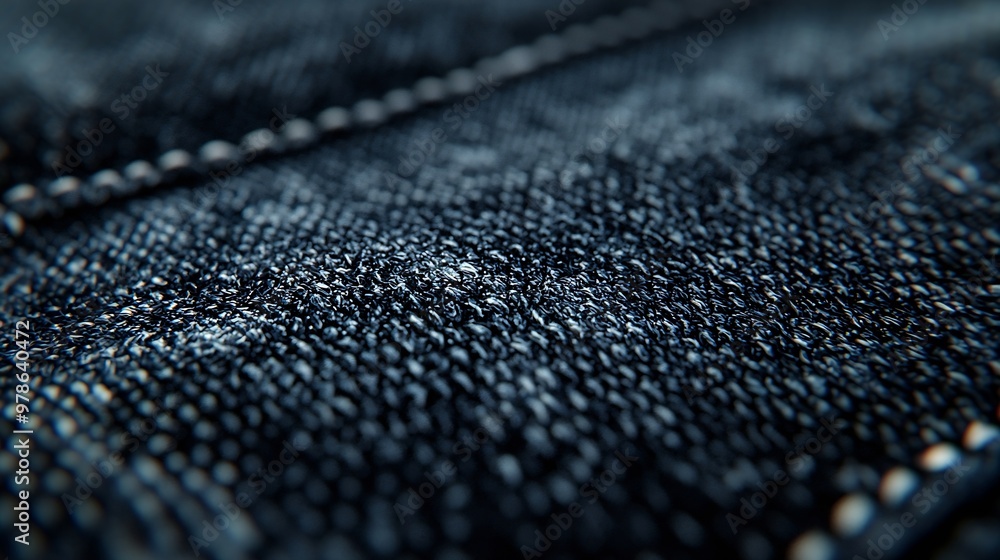 Poster closeup of fabric texture background : generative ai