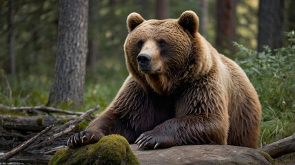 Bears are very dangerous animals even though they sometimes look cute.