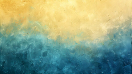 Obraz premium Gradient Light Sky Blue to Light Yellow abstract background