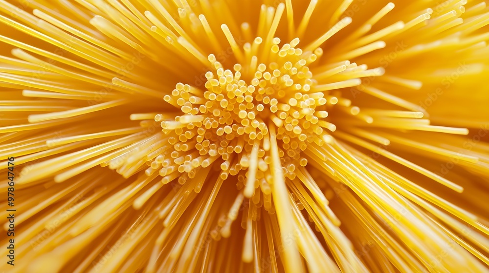 Aufkleber Background from Spaghetti : Generative AI