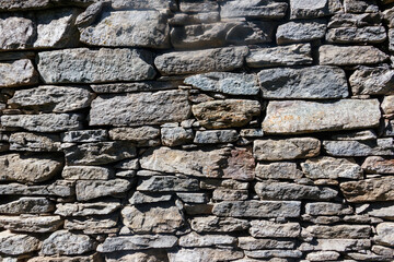 Background of the stone wall