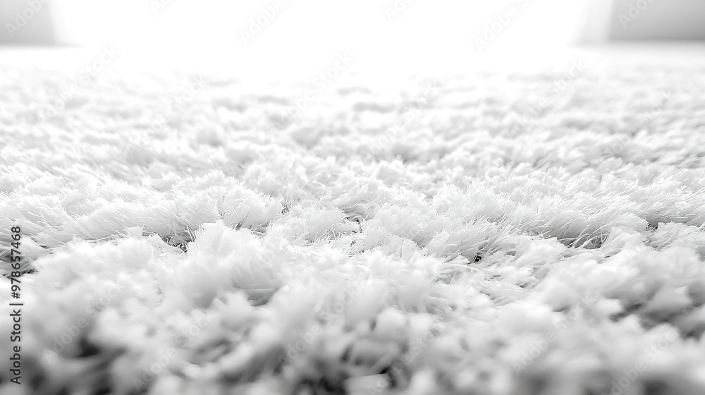Poster white carpet texture : generative ai